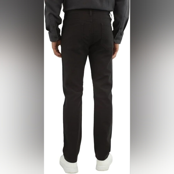 Jachs New York Men’s Straight Fit Flex Waistband 5 Pocket Black Pant Size 32x29 - Picture 2 of 7